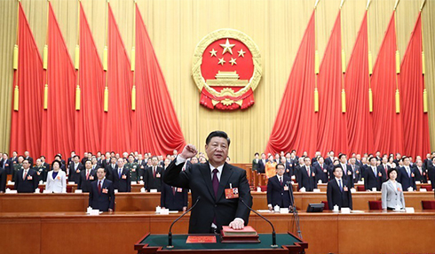 習(xí)近平全票當(dāng)選為國(guó)家主席、中央軍委主席 